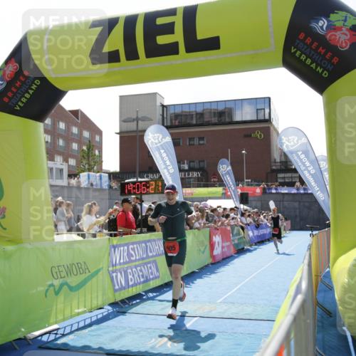 10.08.2025 - GEWOBA Citytriathlon Bremen H.Heesch http://msf.ph/oto/8539349 10.08.2025 14:06:20 Ziel 605, 623, 660 meine-sportfotos.de