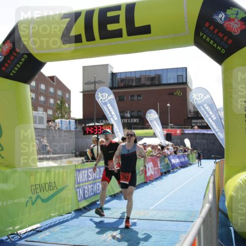 10.08.2025 - GEWOBA Citytriathlon Bremen H.Heesch http://msf.ph/oto/8539506 10.08.2025 14:33:43 Ziel 762 meine-sportfotos.de