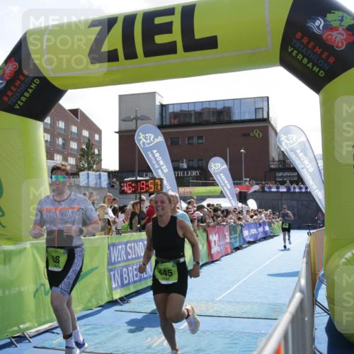 10.08.2025 - GEWOBA Citytriathlon Bremen H.Heesch http://msf.ph/oto/8539638 10.08.2025 15:19:56 Ziel 88, 123, 224, 238, 431, 445 meine-sportfotos.de