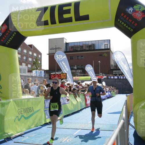10.08.2025 - GEWOBA Citytriathlon Bremen H.Heesch http://msf.ph/oto/8539651 10.08.2025 15:20:49 Ziel 30, 69, 314, 353, 423, 436 meine-sportfotos.de