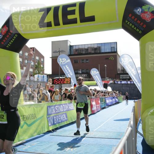 10.08.2025 - GEWOBA Citytriathlon Bremen H.Heesch http://msf.ph/oto/8539666 10.08.2025 15:22:27 Ziel 139 meine-sportfotos.de