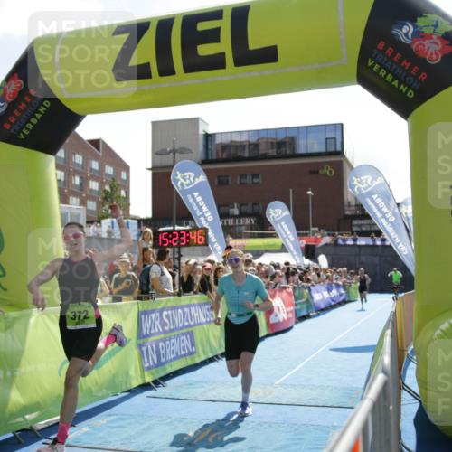 10.08.2025 - GEWOBA Citytriathlon Bremen H.Heesch http://msf.ph/oto/8539678 10.08.2025 15:23:45 Ziel 98, 209, 363, 372 meine-sportfotos.de