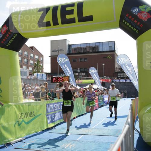10.08.2025 - GEWOBA Citytriathlon Bremen H.Heesch http://msf.ph/oto/8539773 10.08.2025 15:33:47 Ziel 266, 352, 377, 409, 439 meine-sportfotos.de