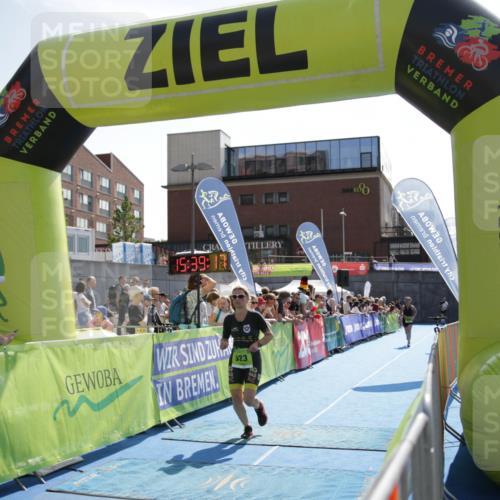 10.08.2025 - GEWOBA Citytriathlon Bremen H.Heesch http://msf.ph/oto/8539822 10.08.2025 15:39:16 Ziel 523 meine-sportfotos.de