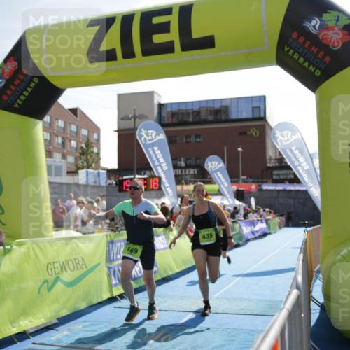 10.08.2025 - GEWOBA Citytriathlon Bremen H.Heesch http://msf.ph/oto/8539874 10.08.2025 15:47:17 Ziel 169, 437 meine-sportfotos.de