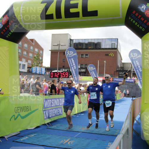 10.08.2025 - GEWOBA Citytriathlon Bremen H.Heesch http://msf.ph/oto/8539950 10.08.2025 11:31:36 Ziel 117, 378, 394, 483 meine-sportfotos.de
