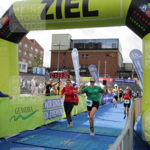 10.08.2025 - GEWOBA Citytriathlon Bremen H.Heesch http://msf.ph/oto/8539992 10.08.2025 11:37:07 Ziel 41, 461, 504 meine-sportfotos.de