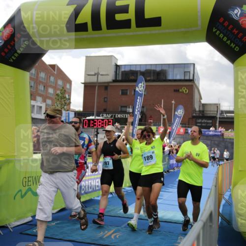 10.08.2025 - GEWOBA Citytriathlon Bremen H.Heesch http://msf.ph/oto/8540057 10.08.2025 11:41:40 Ziel 59, 189, 197, 444 meine-sportfotos.de