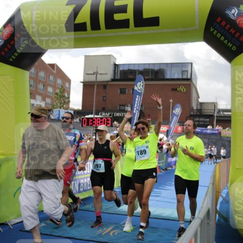 10.08.2025 - GEWOBA Citytriathlon Bremen H.Heesch http://msf.ph/oto/8540058 10.08.2025 11:41:40 Ziel 59, 189, 197, 444 meine-sportfotos.de