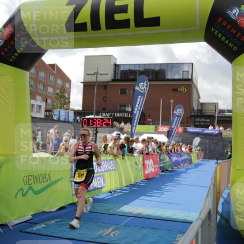 10.08.2025 - GEWOBA Citytriathlon Bremen H.Heesch http://msf.ph/oto/8540134 10.08.2025 11:42:01 Ziel 191, 440, 451, 456, 501 meine-sportfotos.de