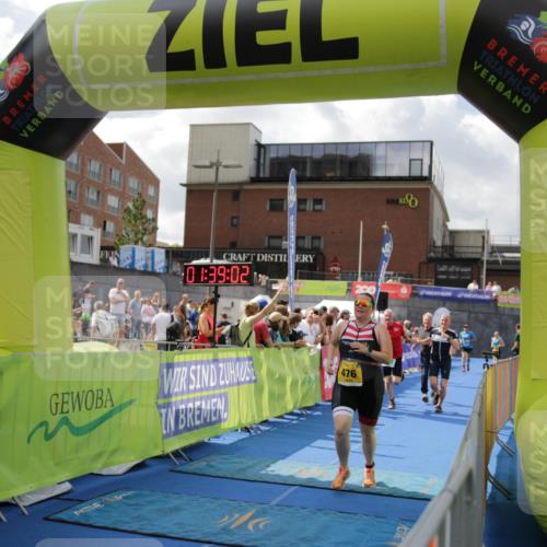 10.08.2025 - GEWOBA Citytriathlon Bremen H.Heesch http://msf.ph/oto/8540232 10.08.2025 11:42:39 Ziel 235, 447, 476 meine-sportfotos.de