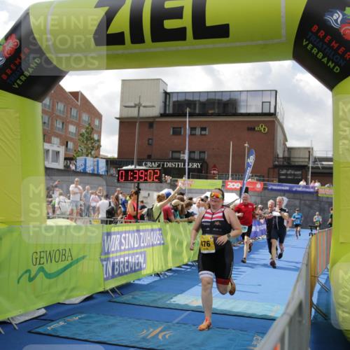10.08.2025 - GEWOBA Citytriathlon Bremen H.Heesch http://msf.ph/oto/8540234 10.08.2025 11:42:39 Ziel 235, 447, 476 meine-sportfotos.de