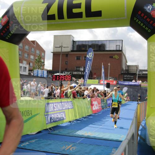 10.08.2025 - GEWOBA Citytriathlon Bremen H.Heesch http://msf.ph/oto/8540286 10.08.2025 11:42:45 Ziel 139, 447, 463 meine-sportfotos.de