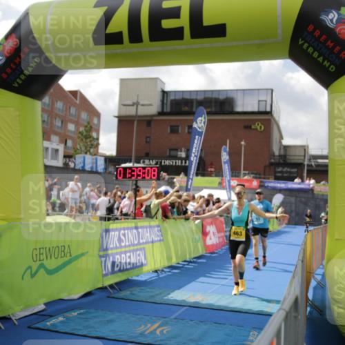 10.08.2025 - GEWOBA Citytriathlon Bremen H.Heesch http://msf.ph/oto/8540290 10.08.2025 11:42:45 Ziel 139, 447, 463 meine-sportfotos.de