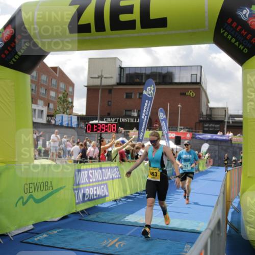 10.08.2025 - GEWOBA Citytriathlon Bremen H.Heesch http://msf.ph/oto/8540295 10.08.2025 11:42:46 Ziel 53, 139, 447, 463 meine-sportfotos.de
