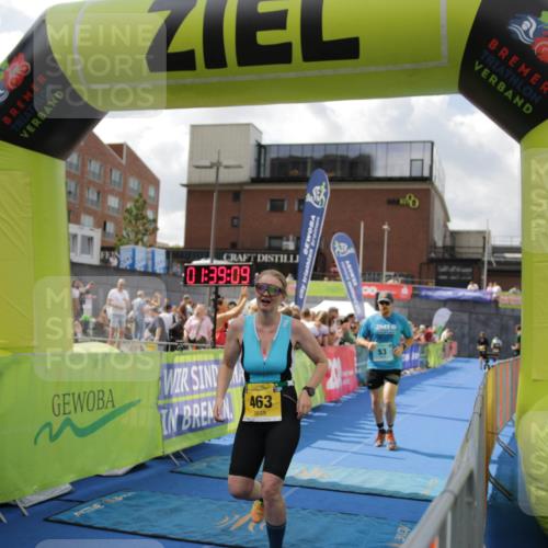 10.08.2025 - GEWOBA Citytriathlon Bremen H.Heesch http://msf.ph/oto/8540300 10.08.2025 11:42:46 Ziel 53, 139, 447, 463 meine-sportfotos.de