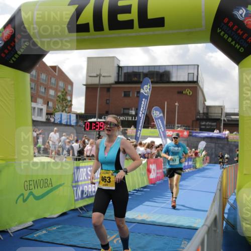 10.08.2025 - GEWOBA Citytriathlon Bremen H.Heesch http://msf.ph/oto/8540301 10.08.2025 11:42:46 Ziel 53, 139, 447, 463 meine-sportfotos.de