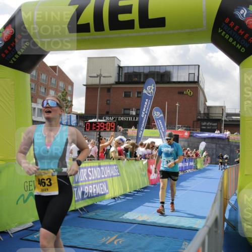 10.08.2025 - GEWOBA Citytriathlon Bremen H.Heesch http://msf.ph/oto/8540305 10.08.2025 11:42:47 Ziel 53, 139, 447, 463 meine-sportfotos.de