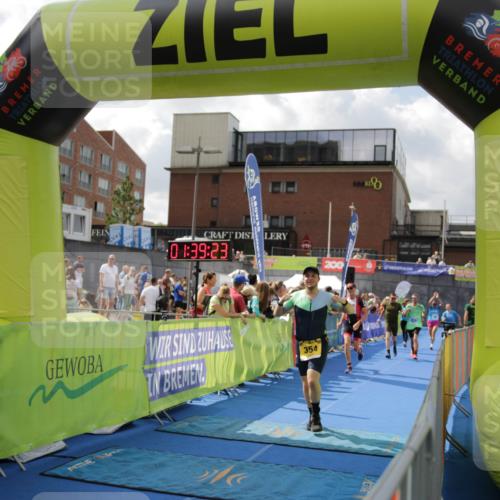 10.08.2025 - GEWOBA Citytriathlon Bremen H.Heesch http://msf.ph/oto/8540395 10.08.2025 11:43:00 Ziel 355 meine-sportfotos.de
