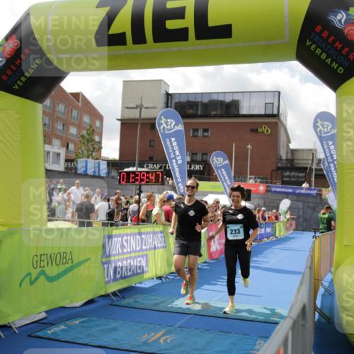 10.08.2025 - GEWOBA Citytriathlon Bremen H.Heesch http://msf.ph/oto/8540624 10.08.2025 11:43:24 Ziel 93, 233 meine-sportfotos.de