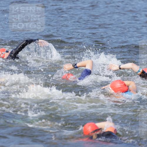 10.08.2025 - GEWOBA Citytriathlon Bremen H.Heesch http://msf.ph/oto/8544590 10.08.2025 10:03:58 Schwimmen  meine-sportfotos.de