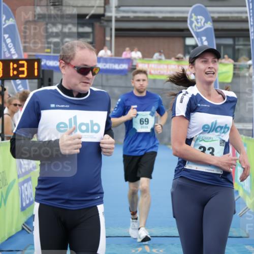 10.08.2025 - GEWOBA Citytriathlon Bremen H.Heesch http://msf.ph/oto/8548642 10.08.2025 11:35:13 Ziel 33, 69 meine-sportfotos.de