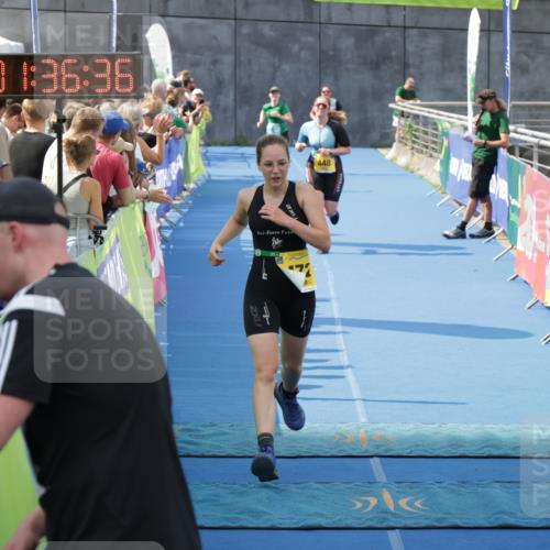 10.08.2025 - GEWOBA Citytriathlon Bremen H.Heesch http://msf.ph/oto/8550278 10.08.2025 11:40:17 Ziel 472 meine-sportfotos.de