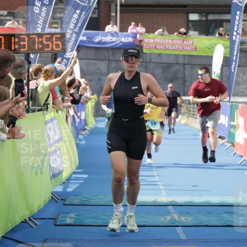 10.08.2025 - GEWOBA Citytriathlon Bremen H.Heesch http://msf.ph/oto/8551138 10.08.2025 11:41:38 Ziel 59, 444 meine-sportfotos.de