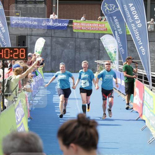10.08.2025 - GEWOBA Citytriathlon Bremen H.Heesch http://msf.ph/oto/8551250 10.08.2025 11:44:10 Ziel 47 meine-sportfotos.de