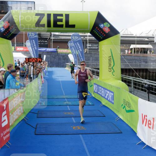 10.08.2025 - GEWOBA Citytriathlon Bremen H.Heesch http://msf.ph/oto/8551950 10.08.2025 11:06:16 Ziel 391 meine-sportfotos.de