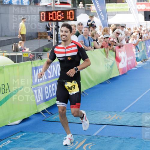 10.08.2025 - GEWOBA Citytriathlon Bremen H.Heesch http://msf.ph/oto/8552000 10.08.2025 11:09:52 Ziel 369 meine-sportfotos.de