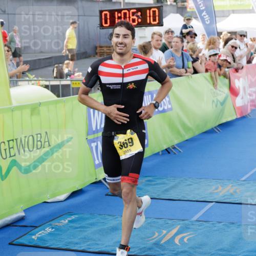 10.08.2025 - GEWOBA Citytriathlon Bremen H.Heesch http://msf.ph/oto/8552020 10.08.2025 11:09:52 Ziel 369 meine-sportfotos.de