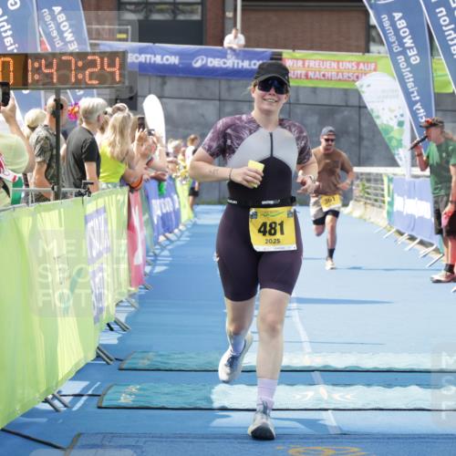 10.08.2025 - GEWOBA Citytriathlon Bremen H.Heesch http://msf.ph/oto/8552044 10.08.2025 11:51:05 Ziel 481 meine-sportfotos.de