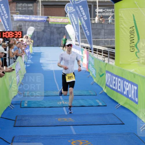 10.08.2025 - GEWOBA Citytriathlon Bremen H.Heesch http://msf.ph/oto/8552045 10.08.2025 11:12:20 Ziel 395 meine-sportfotos.de