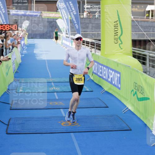 10.08.2025 - GEWOBA Citytriathlon Bremen H.Heesch http://msf.ph/oto/8552078 10.08.2025 11:12:21 Ziel 395 meine-sportfotos.de