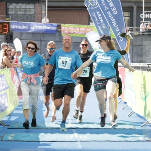 10.08.2025 - GEWOBA Citytriathlon Bremen H.Heesch http://msf.ph/oto/8552153 10.08.2025 11:51:55 Ziel 51, 175 meine-sportfotos.de