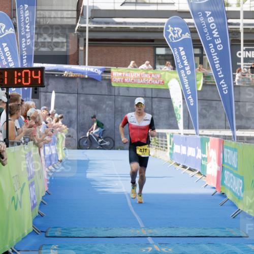 10.08.2025 - GEWOBA Citytriathlon Bremen H.Heesch http://msf.ph/oto/8552172 10.08.2025 11:14:45 Ziel 431 meine-sportfotos.de