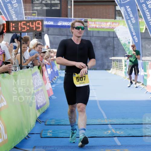 10.08.2025 - GEWOBA Citytriathlon Bremen H.Heesch http://msf.ph/oto/8552345 10.08.2025 11:19:31 Ziel 507 meine-sportfotos.de