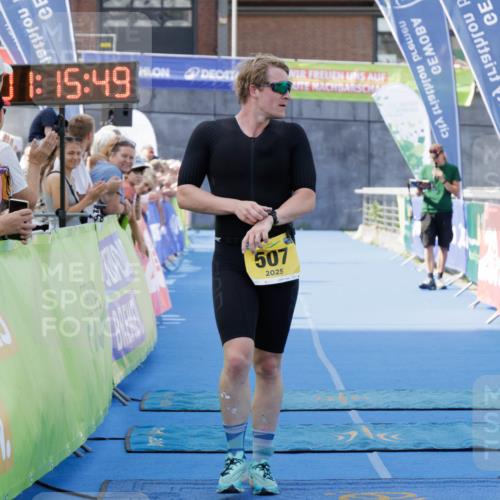 10.08.2025 - GEWOBA Citytriathlon Bremen H.Heesch http://msf.ph/oto/8552348 10.08.2025 11:19:31 Ziel 507 meine-sportfotos.de
