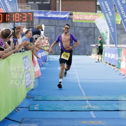 10.08.2025 - GEWOBA Citytriathlon Bremen H.Heesch http://msf.ph/oto/8552456 10.08.2025 11:22:18 Ziel 153, 376 meine-sportfotos.de