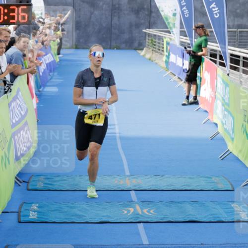 10.08.2025 - GEWOBA Citytriathlon Bremen H.Heesch http://msf.ph/oto/8552575 10.08.2025 11:24:17 Ziel 471 meine-sportfotos.de
