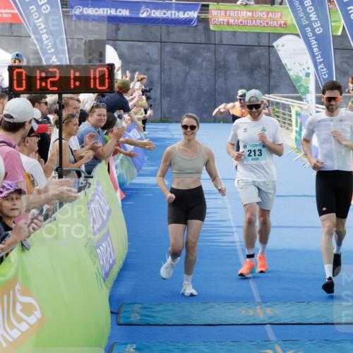 10.08.2025 - GEWOBA Citytriathlon Bremen H.Heesch http://msf.ph/oto/8552645 10.08.2025 11:24:51 Ziel 213, 407 meine-sportfotos.de