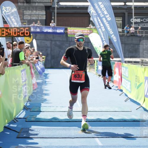 10.08.2025 - GEWOBA Citytriathlon Bremen H.Heesch http://msf.ph/oto/8552906 10.08.2025 13:40:30 Ziel 637 meine-sportfotos.de