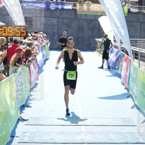 10.08.2025 - GEWOBA Citytriathlon Bremen H.Heesch http://msf.ph/oto/8553060 10.08.2025 15:09:59 Ziel 118, 155 meine-sportfotos.de