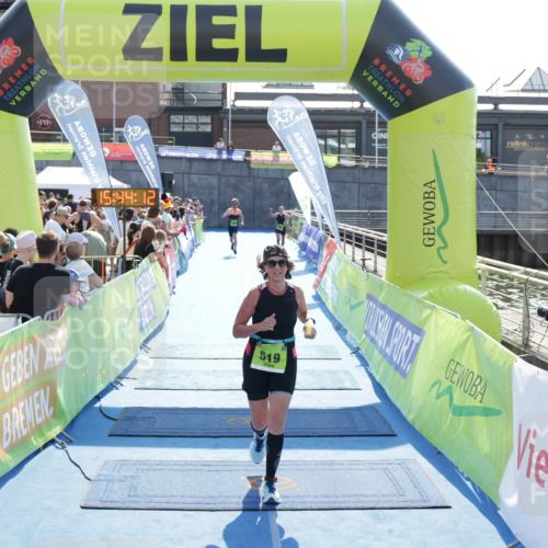 10.08.2025 - GEWOBA Citytriathlon Bremen H.Heesch http://msf.ph/oto/8553276 10.08.2025 15:44:16 Ziel 149, 519 meine-sportfotos.de