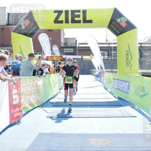 10.08.2025 - GEWOBA Citytriathlon Bremen H.Heesch http://msf.ph/oto/8553520 10.08.2025 15:46:38 Ziel 412, 430 meine-sportfotos.de