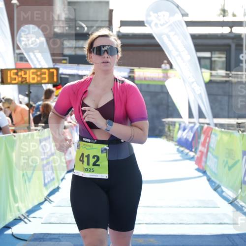10.08.2025 - GEWOBA Citytriathlon Bremen H.Heesch http://msf.ph/oto/8553537 10.08.2025 15:46:41 Ziel 412, 430 meine-sportfotos.de