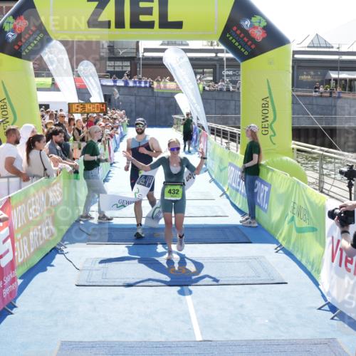 10.08.2025 - GEWOBA Citytriathlon Bremen H.Heesch http://msf.ph/oto/8553562 10.08.2025 15:14:08 Ziel 77, 432 meine-sportfotos.de