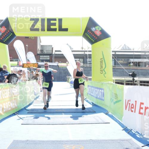 10.08.2025 - GEWOBA Citytriathlon Bremen H.Heesch http://msf.ph/oto/8553632 10.08.2025 15:47:23 Ziel 169, 420, 435 meine-sportfotos.de