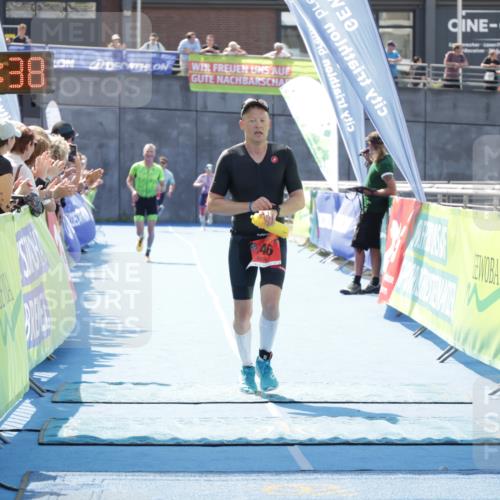 10.08.2025 - GEWOBA Citytriathlon Bremen H.Heesch http://msf.ph/oto/8553651 10.08.2025 14:01:42 Ziel 846 meine-sportfotos.de